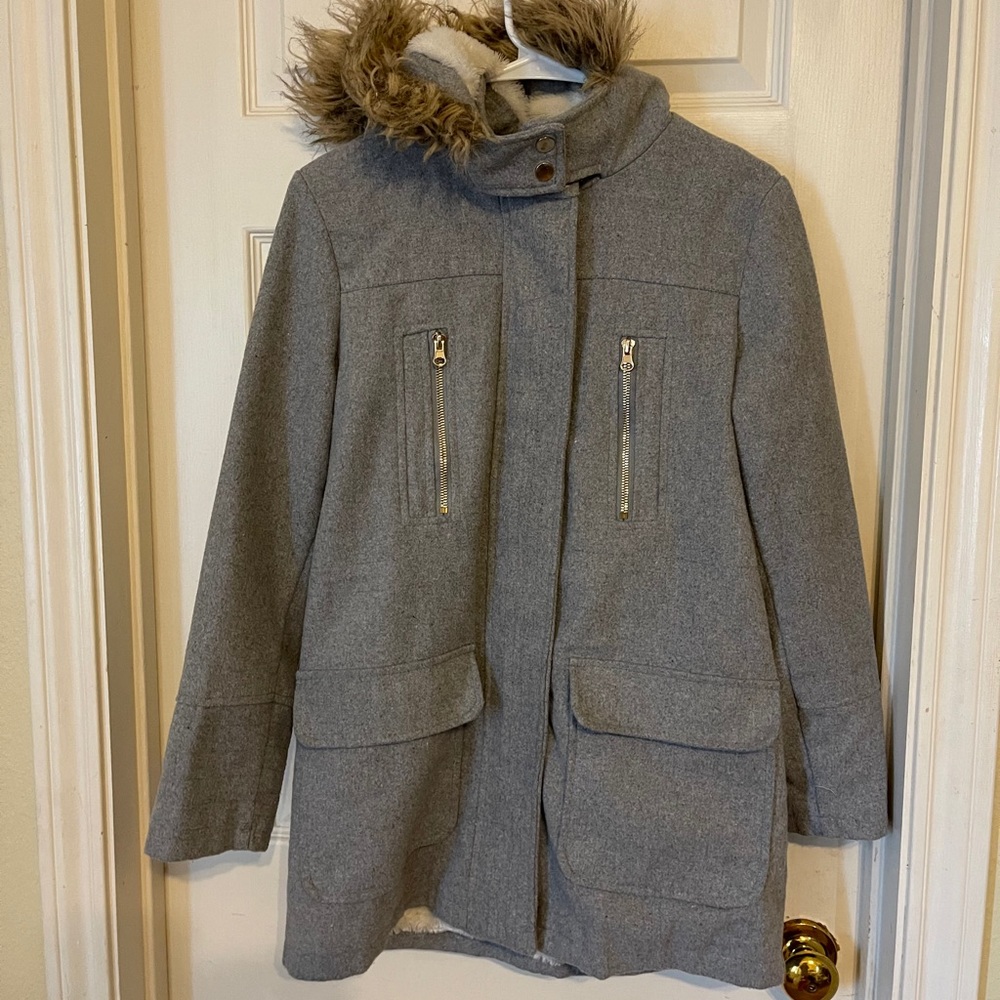 Charlotte Russe Gray Utility Coat 🧥